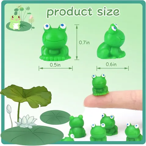 Mini Resin Animal Figurines Moss Micro Landscape Decor Frog Hedgehog Mushroom Starfish Turtle Capybara Desktop Garden Ornament