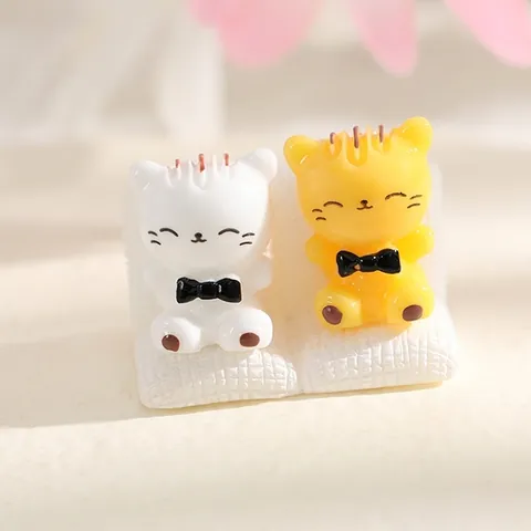 Mini Resin Cat Ornaments Micro Landscape Decoration Cartoon Cat Figurines DIY Miniature Bonsai Accessories Garden Decor