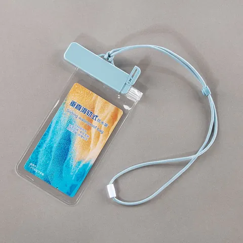Waterproof Phone Case Touch Screen Underwater Dry Bag for Swimming Diving Rafting Outdoor Universal for Phones Under 7.2 Inches with Lanyard