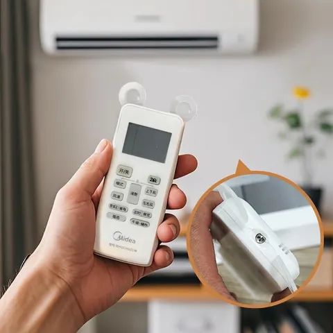 Cute Bear Ear Silicone Remote Control Cover Waterproof Dustproof Stretchable Protective Case For TV Air Conditioner Holder