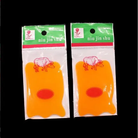 Amber Resin Gua Sha Board For Body Face Meridian Massage Manual Scraping Tool Simulated Beeswax Skin Beautifying Massage Plate