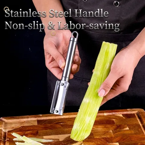304 Stainless Steel Sugarcane Peeler Multifunctional Lettuce Fruit Vegetable Peeling Knife Durable Kitchen Grater Tool For Home Use