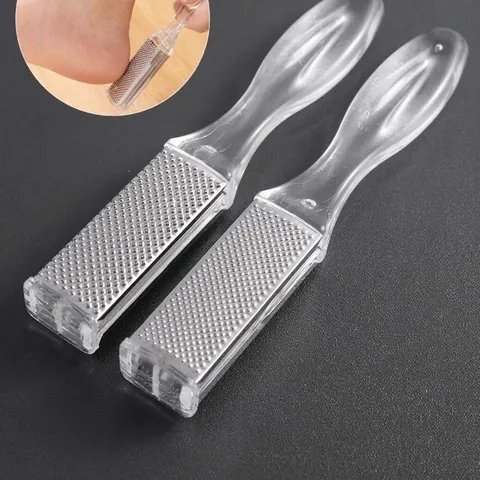 Portable Stainless Steel Foot File Callus Remover For Dead Skin Manual Pedicure Tool For Heels Home Foot Rasp Scrub Board