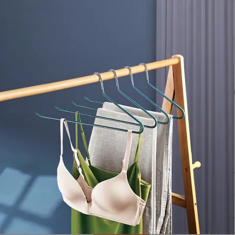 Rutschfester Z-Förmiger Metall Hosenständer PVC Beschichtet Platzsparender Schrank Organizer Für Hosen Unterwäsche Schals Gänseform Rack