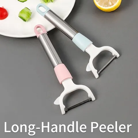 Multifunctionele Roestvrijstalen Groenteschiller Ergonomisch Handvat Fruitschiller Voor Aardappelen Appels Wortelen Keukengerei