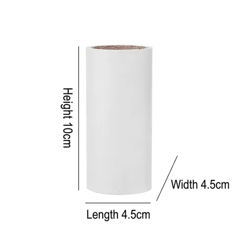 Lint Roller Refill Diagonal Tear Design Sticky Paper Roll For Pet Hair Cleaning Dust Remover Clothing Furniture Carpet A2607