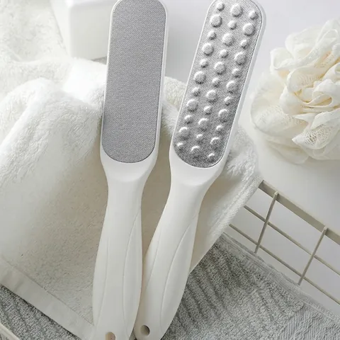 Double Sided Stainless Steel Foot Rasp Callus Remover Dead Skin Scraper Pedicure Tool For Smooth Feet Men Women Daily Care