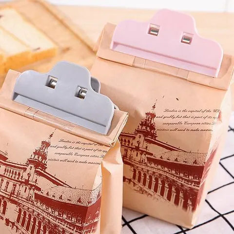 Large Plastic Food Sealing Clip Moisture-Proof Snack Bag Sealer For Kitchen Storage Reusable Universal Sealing Clamp