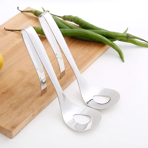 304 Stainless Steel Meatball Maker Manual Non-Stick Meatball Spoon Creative Kitchen DIY Meatball Tool For Fish Meat Ball Making Silver