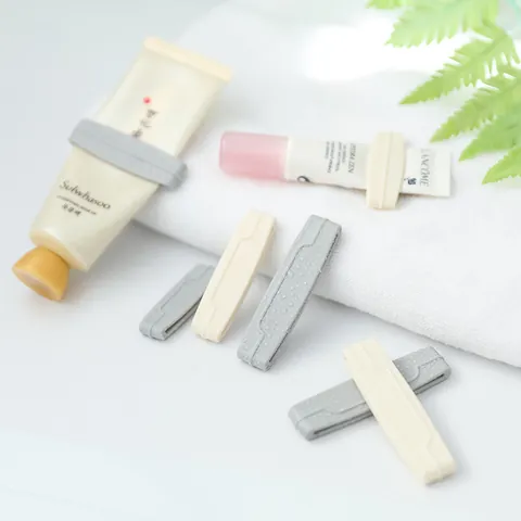 Manual Toothpaste Squeezer Plastic Tube Dispenser Set For Facial Cleanser Cosmetic Cream 3 Pieces Bathroom Accessory Tool