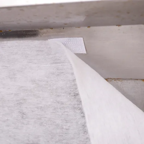 Papier Filtre de Hotte Jetable Tissu Non Tissé Autocollants Anti-Graisse Universels Papier d'Absorption d'Huile de Cuisine Avec Attaches Auto-Agrippantes