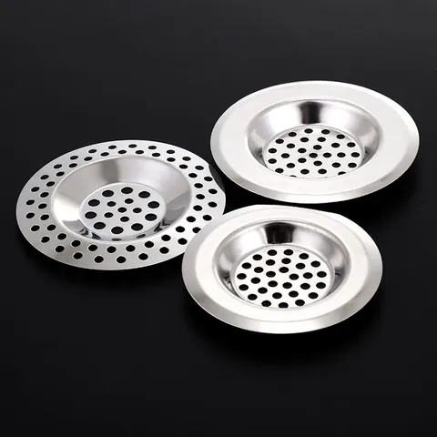 Stainless Steel Kitchen Sink Strainer Anti Clogging Drain Filter Mesh For Kitchen Sink Bathroom Shower Basin Stopper