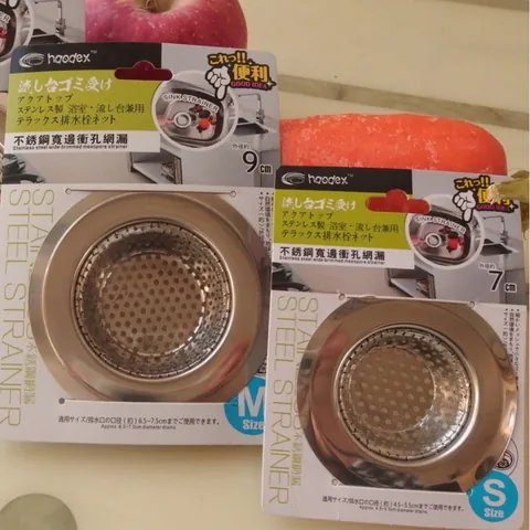 Stainless Steel Sink Filter Mesh Kitchen Bathroom Drain Strainer Anti-Clogging Mesh For Sink Basin Sewer Stopper Modern Minimalist