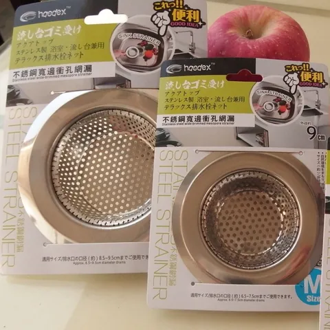 Stainless Steel Sink Filter Mesh Kitchen Bathroom Drain Strainer Anti-Clogging Mesh For Sink Basin Sewer Stopper Modern Minimalist