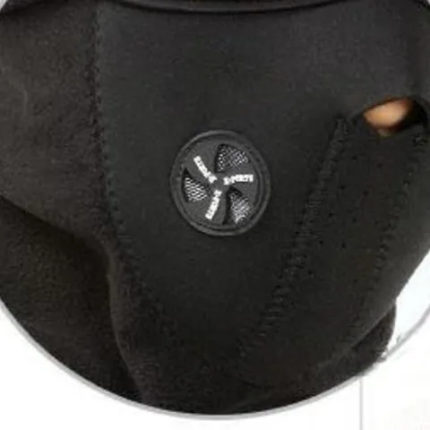 Masque Facial de Cyclisme Extérieur Anti-poussière Chaud Cagoule Avec Valve Respirante Protection Coupe-vent Masque de Bouche pour Ski Alpinisme Unisexe
