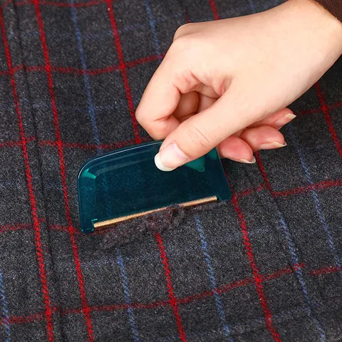 Portable Manual Lint Remover Copper Blade Fabric Shaver For Woolen Coat Cashmere Sweaters Clothing Fabric Care Cleaning Tool