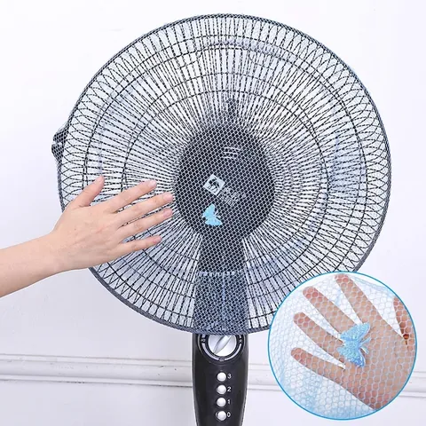 Children Safety Fan Guard Cover Mesh Finger Protector Net For Household Electric Fans Dustproof Safety Protective Net