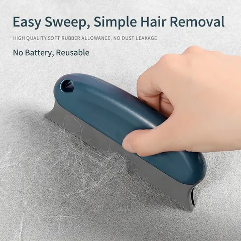 Pet Hair Remover Brush Double-Sided Lint Remover For Dog Cat Fur Grooming Tool Furniture Carpet Clothes Cleaning Massage Comb