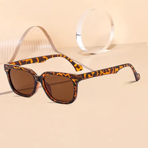 Retro Vierkante Zonnebril Voor Dames Heren Mode Klein Frame UV400 Bescherming Luxe Hip Hop Punk Zonnebril Streetwear Eyewear