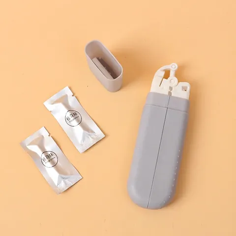 Portable Travel Folding Clothes Hanger Multifunctional Plastic Drying Rack Mini Space Saving Hanger For Business Trip Home Laundry Storage