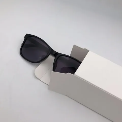 Portable Cardboard Eyeglass Case Lightweight Sunglasses Box For Men Women Minimalist Glasses Frame Storage Organizer White