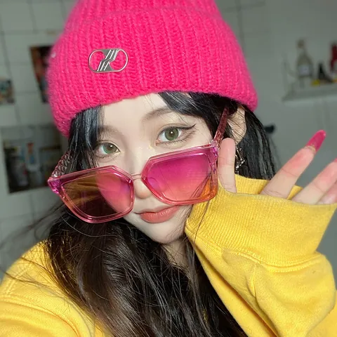 Vierkant Frame Oversized Mode Zonnebril Vintage UV400 Bescherming Lichte Luxe Outdoor Zonnebril Voor Vrouwen Dagelijks Feest