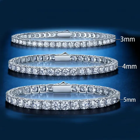 Hip Hop Zirkonia Tennis Kette Halskette Für Herren Kupfer Gold Silber Galvanisiert Geometrische U-förmige Gliederkette Schmuck