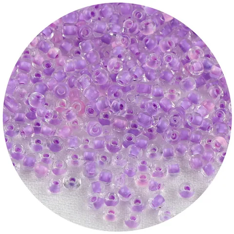 Cuentas de Semilla de Vidrio con Núcleo Teñido Transparente para la Creación de Joyas Hechas a Mano DIY Collar Pulsera Accesorios de Artesanía Antigua