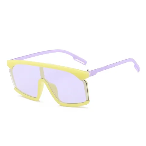 Kids Fashion Sport Shield Sunglasses One Piece Lens Cool UV400 Protection Trendy Outdoor Goggles For Boys Girls Children