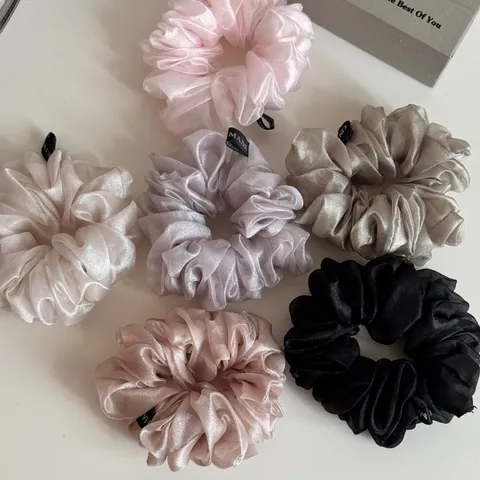 Elastici per Capelli in Stile Coreano Organza Bolla Tul Elastici per Capelli Donna Elegante Garza Elastici per Capelli Moda Accessori
