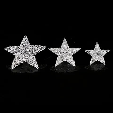 Transparent Star LED Christmas Tree Ornament Plastic Hanging Fairy Lights Decor For Outdoor Holiday Home Party Wedding