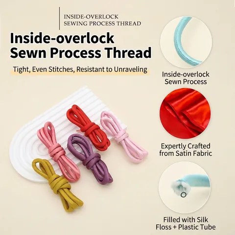 Morandi Color DIY Synthetic Leather Covered Cord Keychain Pendant Material Retro Hand Sewn Braided Decorative Accessories