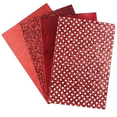 Valentinstag Herzmuster Kunstleder Blätter Set Litschi Strukturiertes Kunstleder Für DIY Ohrringe Bögen Handwerk Materialien