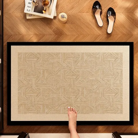 Retro Kieselgur Badematte Für Badezimmer Eingang Rutschfeste Absorbierende Bodenmatte Weicher Teppich Für Flur Home Decor