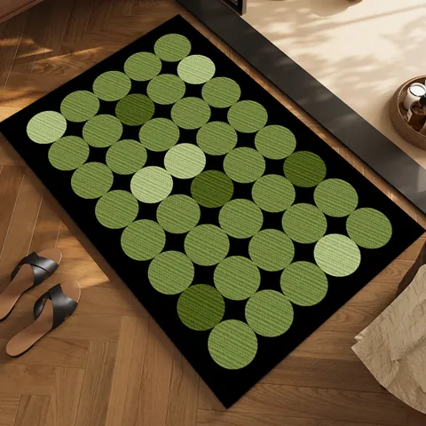 Alfombrilla de Baño Absorbente de Tierra de Diatomeas Retro Tapete de Suelo de PVC Antideslizante para Ducha Baño Inodoro