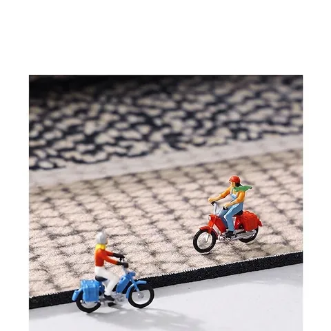 L-Shaped Corner Kitchen Floor Mat Anti-Slip Oil-Proof Waterproof PVC Leather Wash-Free Absorbent Rug For Kitchen Bathroom Floor Decoration