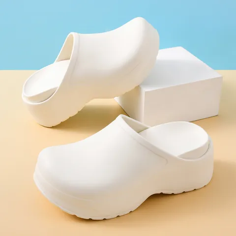 Professional EVA Surgical Shoes Anti-Slip Nursing Slippers For Doctors Nurses Waterproof Wear-Resistant Thick Sole Work Shoes