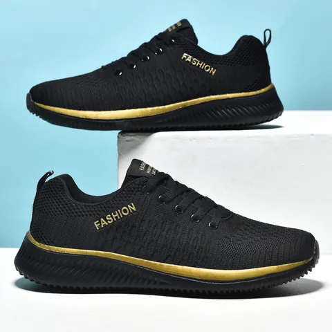 Fly-Knit Low Top Sports Shoes Breathable Couple Casual Running Shoes Fashion Thick Sole Outdoor Training Sneakers For Men Women