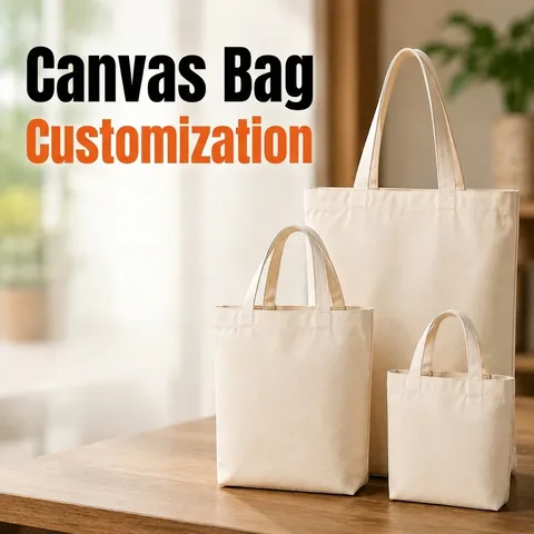 Minimalist Cotton Canvas Tote Bag Eco Friendly Reusable Shopping Bag Portable Vertical Shoulder Handbag Casual Fabric Bag Women