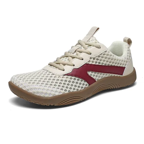 Men Wide Toe Box Barefoot Sneakers Breathable Mesh Casual Shoes For Wide Feet Big Size 48 Summer Sport Walking Shoes
