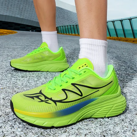 Herren Laufschuhe Mit Weiter Passform Mesh Atmungsaktiv Dämpfung Sportschuhe Übergröße Bequeme Training Wanderschuhe