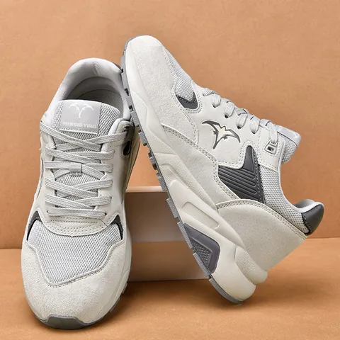 Herren Atmungsaktive Mesh-Sneaker Mit Unsichtbarer Höhenvergrößerung Leichte Weiche Sohle Casual Laufschuhe Für Herbst Winter