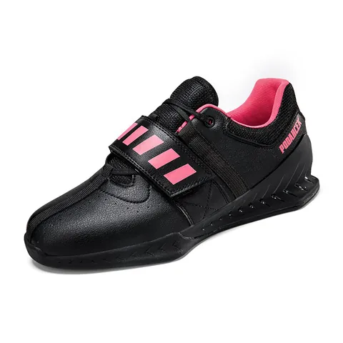 Professional Weightlifting Shoes For Men Women Non-slip Powerlifting Squat Training Shoes Microfiber Leather Rubber Sole Sneakers