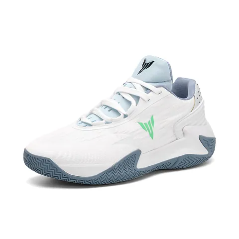 Men Outdoor Basketball Shoes Non-Slip Wear-Resistant Breathable Mid-Top Shock-Absorbing Athletic Sneakers Casual Men Shoes