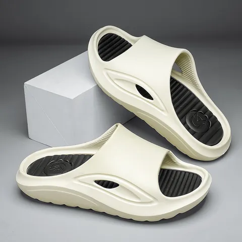 Unisex Sport Sandal Slides EVA Platform Thick Sole Anti-slip Breathable Hollow Out Casual Beach Water Shoes Indoor Outdoor Slipper