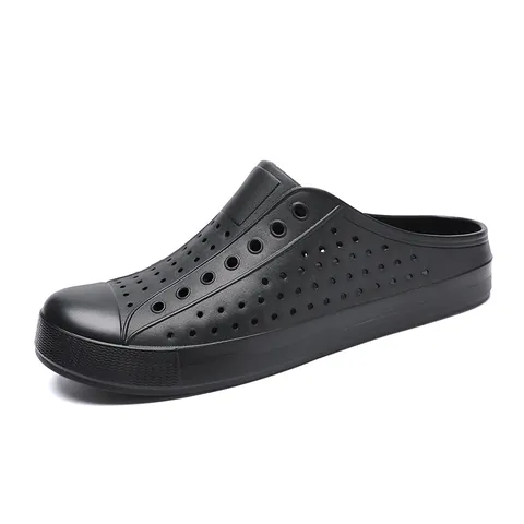 Unisex Lightweight EVA Clogs Breathable Anti-Slip Outdoor Beach Sandals For Men Women Garden Shoes Summer Casual Hollow Out Water Shoes