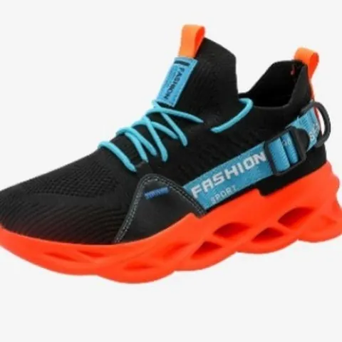 Men Women Casual Running Shoes Mesh Blade Sole Lightweight Breathable Fashion Sport Sneakers Korean Trendy Athletic Footwear