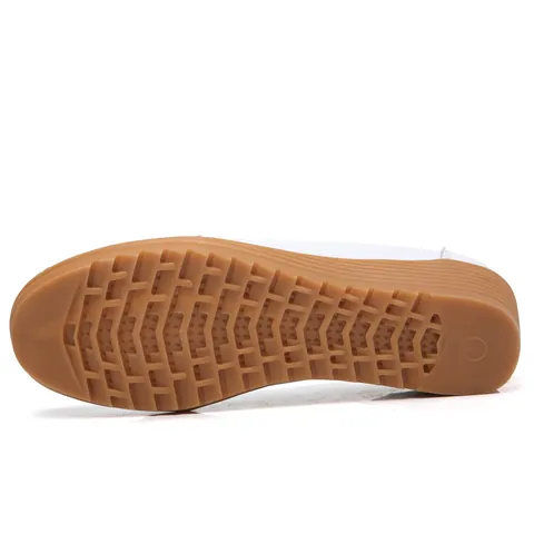 Damen Casual Spaltleder Keilabsatz Loafer Slip On Komfortable Handgenäht Rutschfeste Mittleren Alters Mutter Schuhe