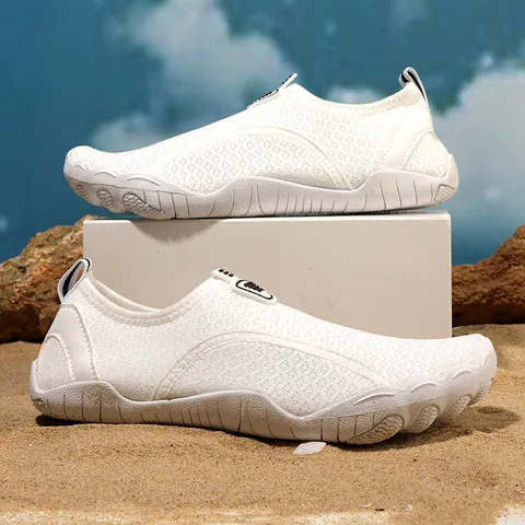 Non-Slip Quick-Dry Water Shoes For Women Men Lycra Elastic Fabric Breathable Mesh Beach River Tracing Surfing Shoes