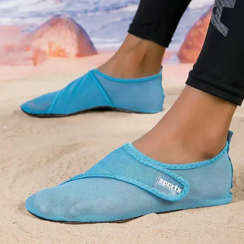 Scarpe da Acqua ad Asciugatura Rapida Sneakers da Acqua in Mesh Traspirante Suola in Gomma Antiscivolo per Nuoto Subacquea Sport da Spiaggia Uomo Donna